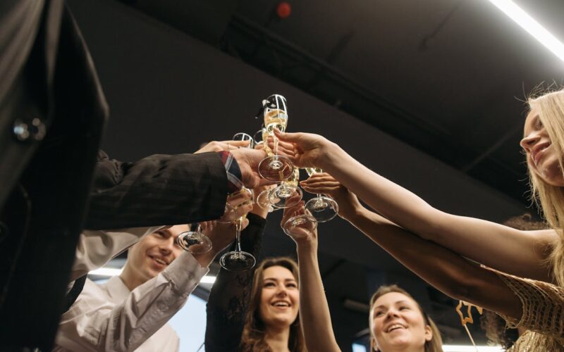 bedrijfs borrel